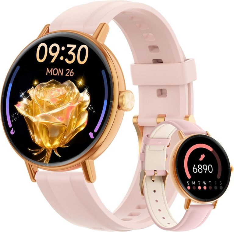 Smart Watch for Women with HD Display and Health Tracking Features