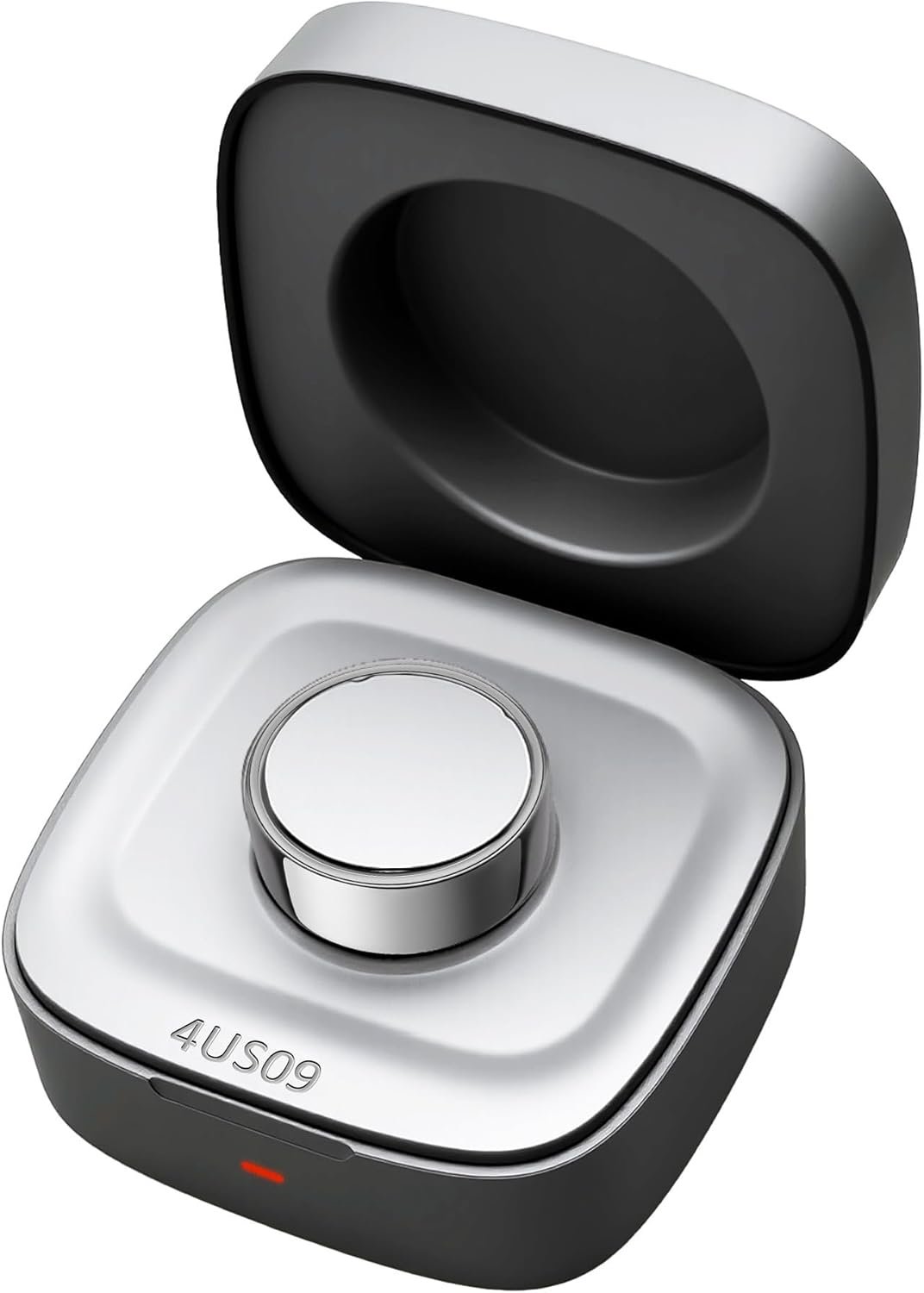 Smart Ring Charger Case Only Compatible with Oura Gen 4 - Charging Box with Indicator Light - Portable for Ring Storage, Travel, Prevent Scratches (Size 9)