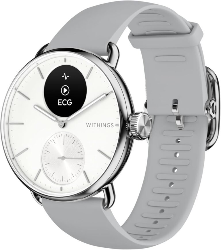 WITHINGS ScanWatch 2 – Hybrid Smart Watch for Health Tracking and Fitness Monitoring