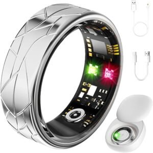 Smart Ring Fitness Tracker Sleep Tracking Heart Rate Monitor Pedometer