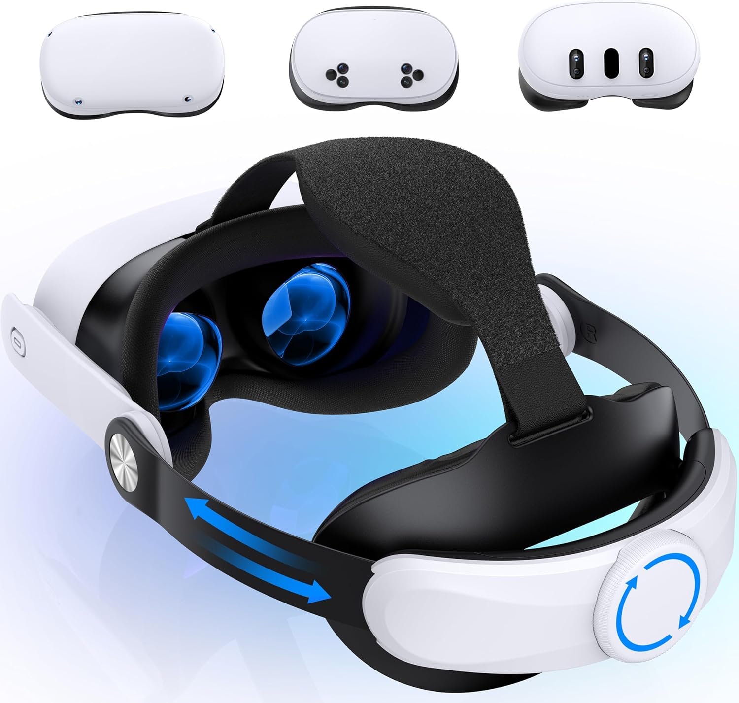 Elite Replacement Belt Ergonomic Stress Relief and Balance Support (Head Strap with Back Pad)