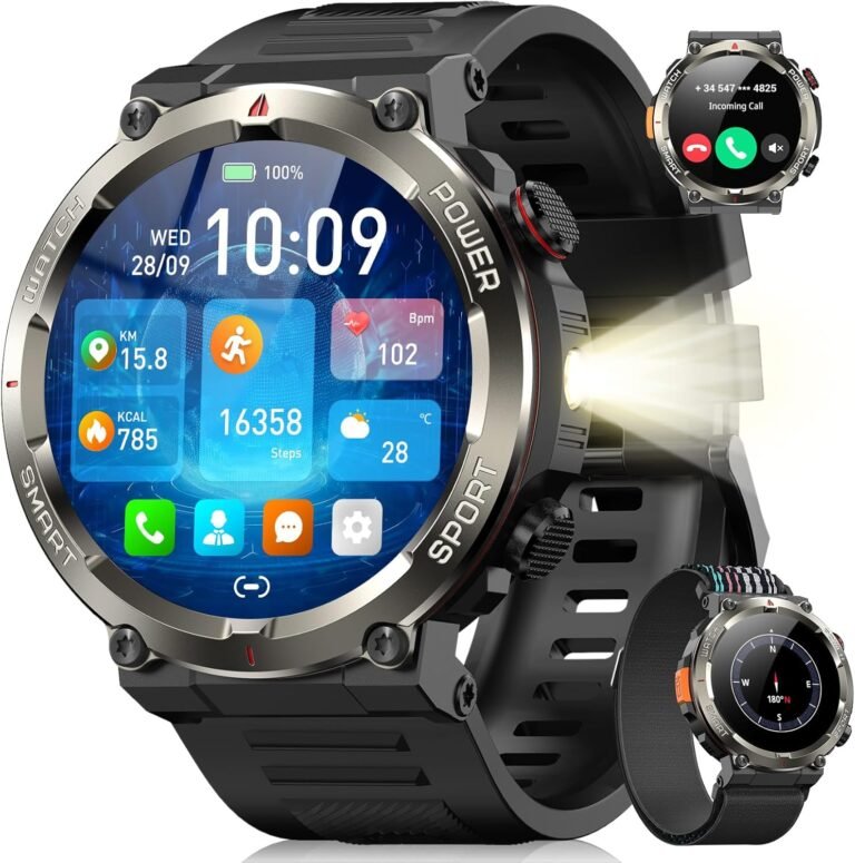 Blackview W50Pro Smartwatch Review: Military-Grade Durability Meets 100-Day Battery Life