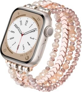 MOFREE Beaded Bracelet Apple Watch Band Review: Stylish, Stretchy & All-Day Comfort