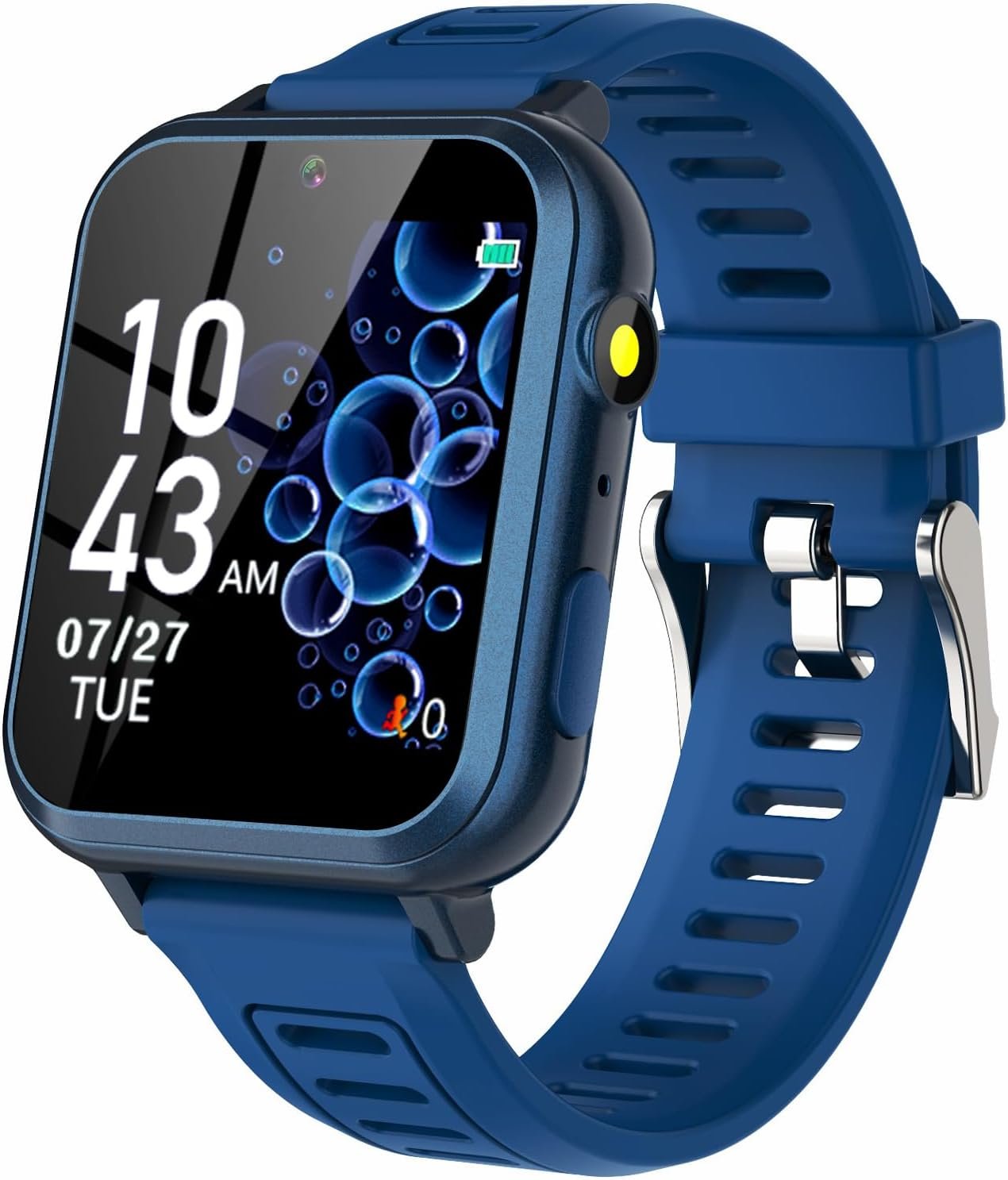 Wiszodet Kids Smart Game Watch with 39 Games HD Touch Screen Video Camera Music Player Pedometer Flashlight Alarm Clock 12/24 hr, Gifts for 5-12 Year Olds Boys