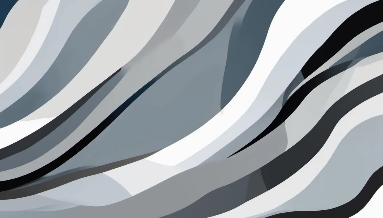 Abstract baseline band field illustration in slate and pale grey-blue on white — decorative header for Wearable Insights